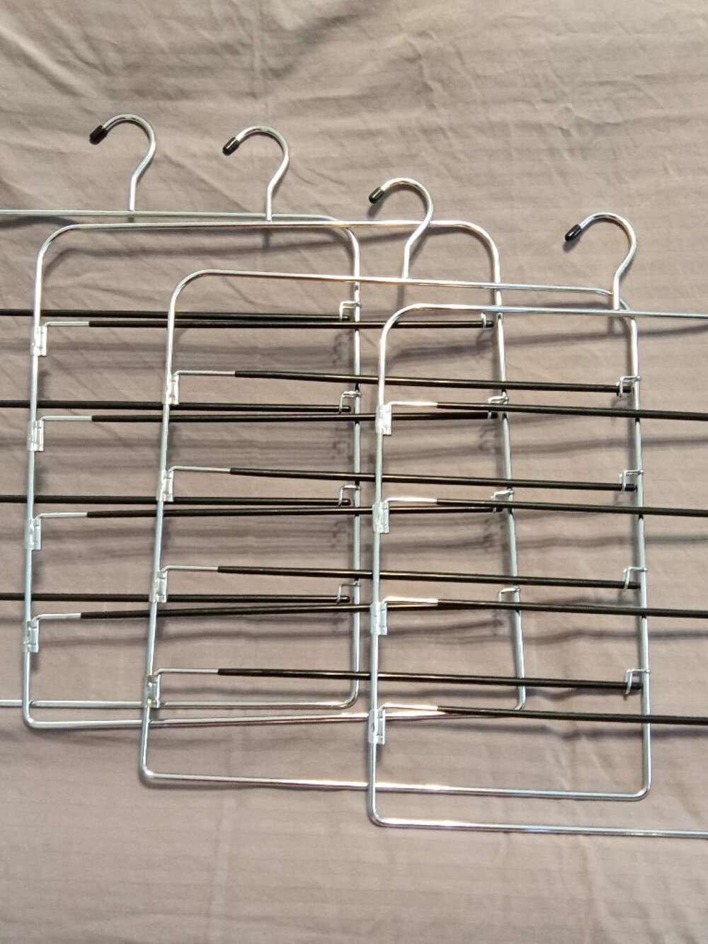Container Store 4-Tier Swing-Arm Pant Hanger (Closet or Craft Organizer)